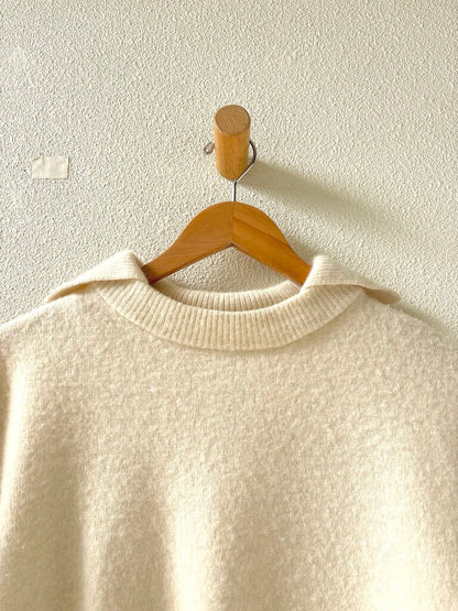 OLDERBROTHER COLLAR SWEATER SIZE SMALL
