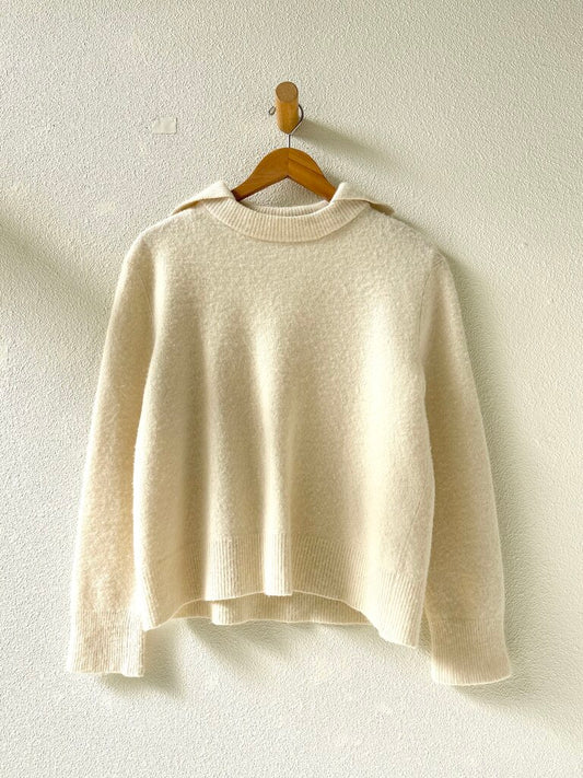 OLDERBROTHER COLLAR SWEATER SIZE SMALL