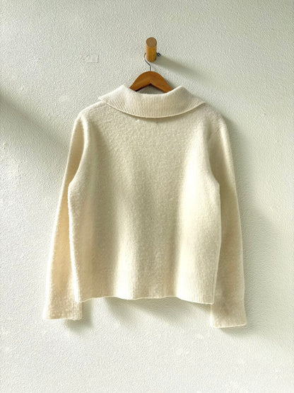 OLDERBROTHER COLLAR SWEATER SIZE SMALL