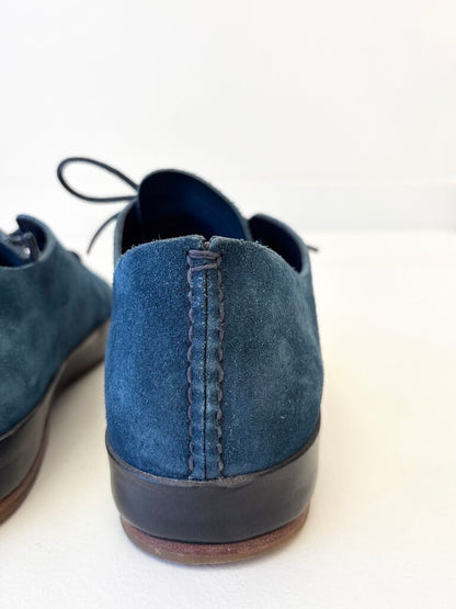 FEIT SUEDE LOW TOP SNEAKERS SZ 45