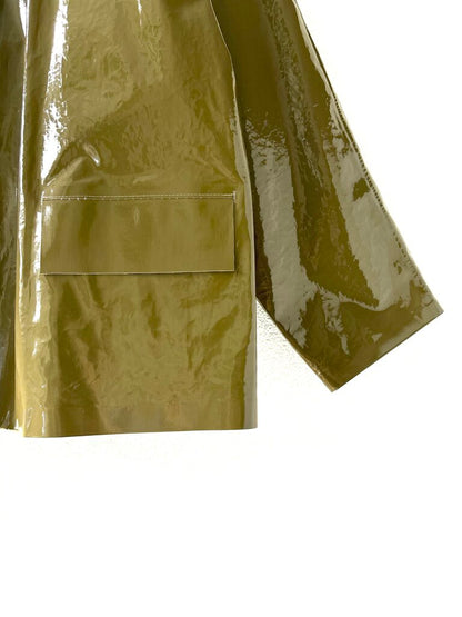 KASSL EDITIONS ORIGINAL HIP LACQUER JACKET SIZE X-SMALL
