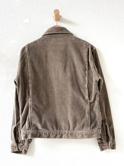 RUDY JUDE CORDUROY TRUCKER JACKET SIZE MEDIUM