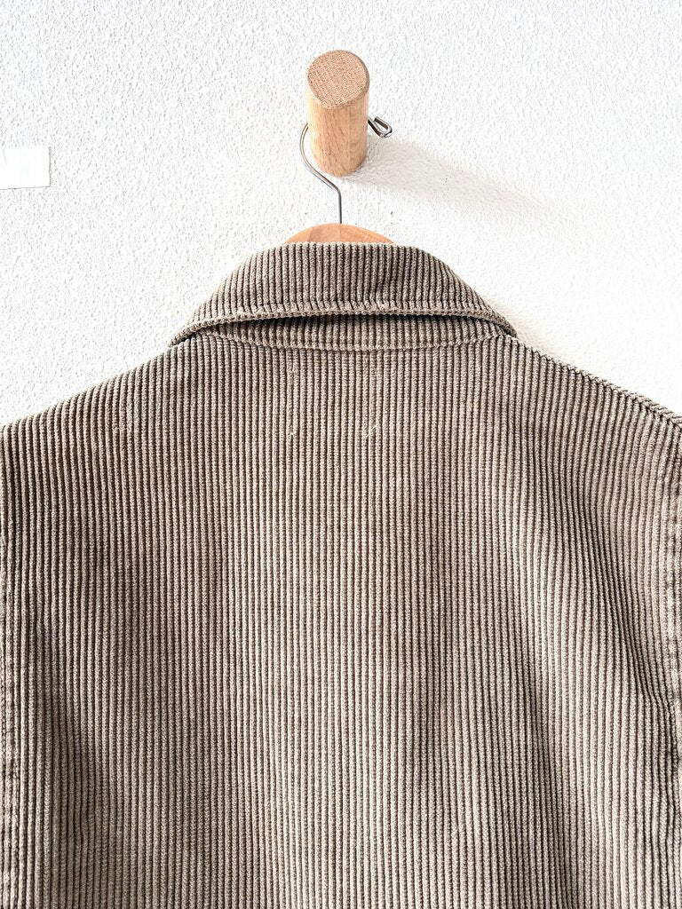 RUDY JUDE CORDUROY TRUCKER JACKET SIZE MEDIUM
