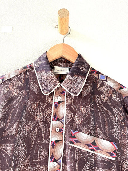 PIERRE-LOUIS MASCIA 'ALOE' SHIRT SIZE MEDIUM