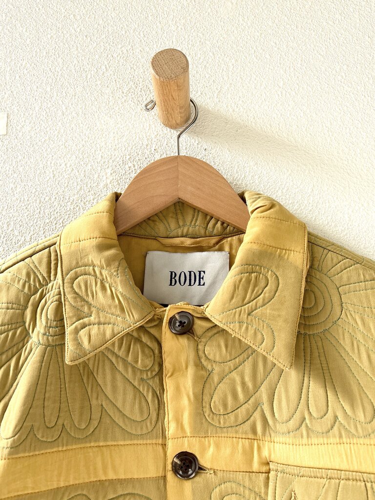 BODE BOTANIC SHADOW QUILT JACKET SIZE MEDIUM