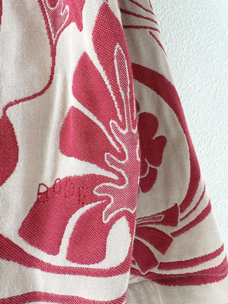 BODE NOUVEAU MONSTERA OVERSHIRT SIZE LARGE/X-LARGE