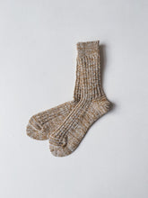 Load image into Gallery viewer, ROTOTO RECYCLED COTTON SOCKS IN MUSTARD SIZE MEDIUM
